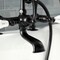 Kingston Brass AE207T0 7-Inch Tub Faucet with Hand Shower, Matte Black AE207T0 - alternate 2